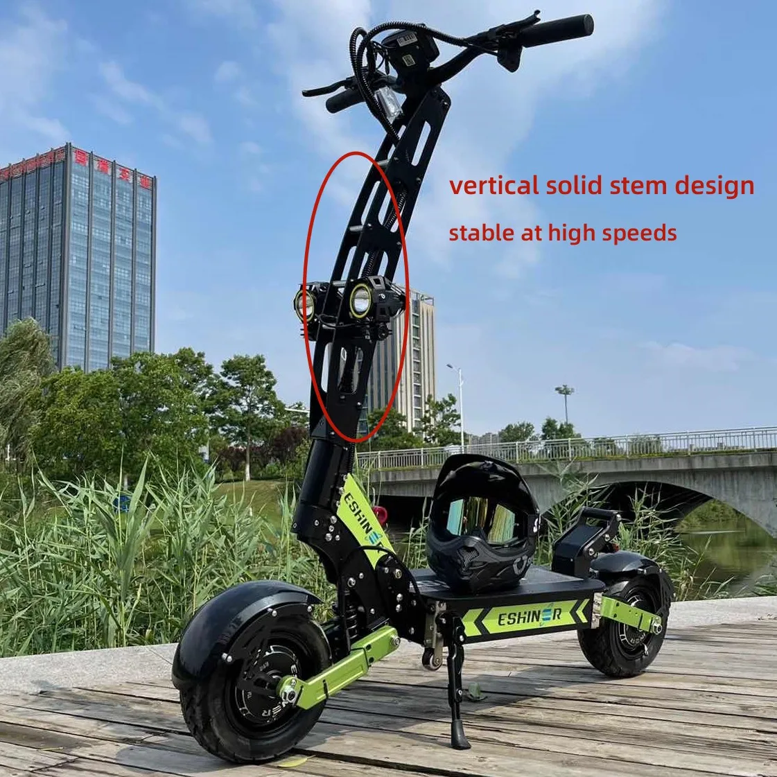 Hot Selling App Control EBS Brake Dual Motor 60V 6000W Fast Speed Electric Scooter with seat for adults