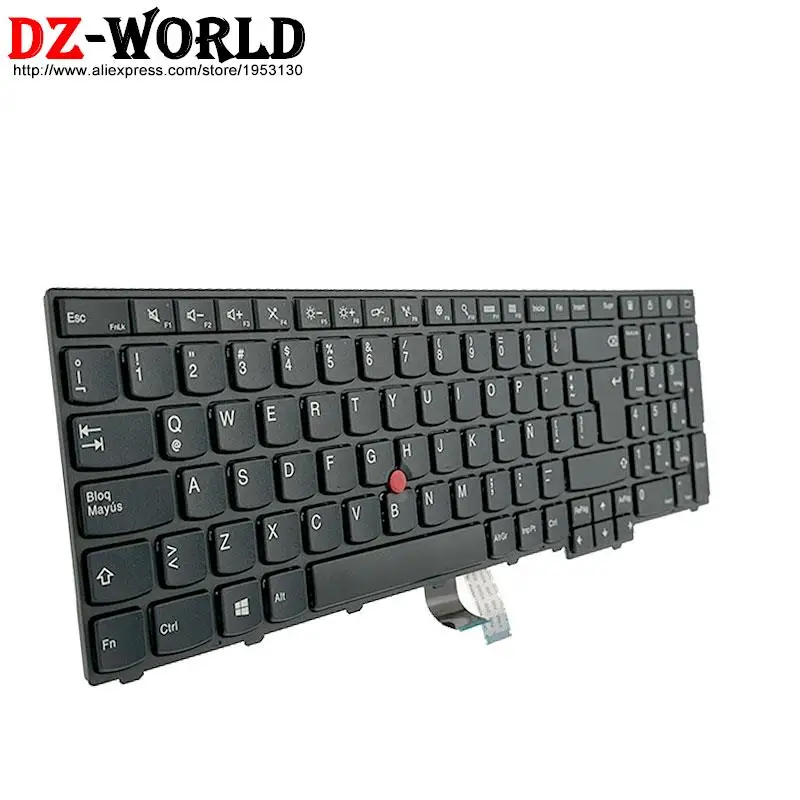 Teclado Espanhol Latino do Las Portátil Lenovo Thinkpad T560 W540 T540p W541 T550 W550s P50s L540 L560 L570 01ax613 04y2429 04y2468 - Imagem 4