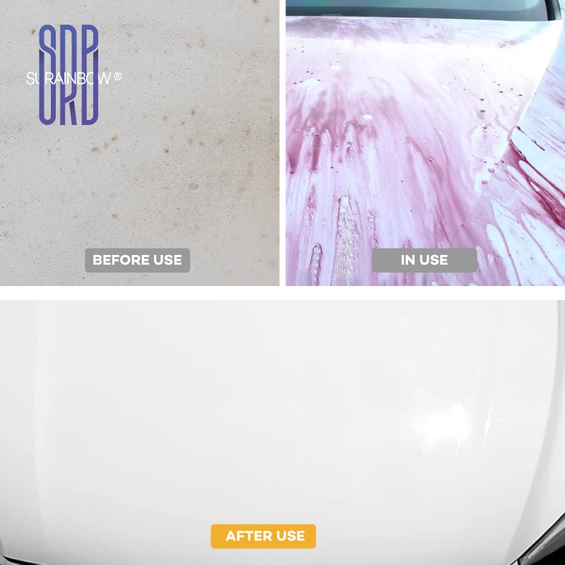 Car Iron Remover-Iron Remover Spray for Car Detailing Remove Particles in Paint Use Before Wax or Wash