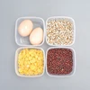 6Pcs Food Storage Container Small Plastic Moisture-proof Containers Mini Kitchen Storage Box with Leakproof Lid Kitchen Accessor 5