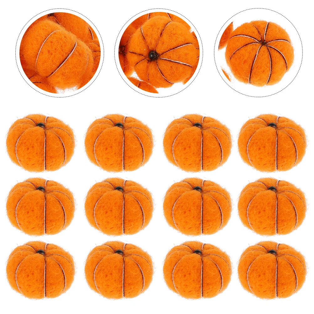 

Felt Pumpkins Halloween Garland Xmas Decors Hanging Tags Tree Crafts Decorations Christmas Pendants Child