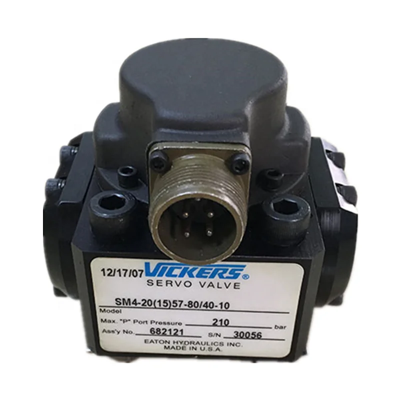 

Servo Valve SM4 SM4-40 SM4-40(30)113 -80/40 -10 for BFP Actuator Hydraulic Proportional Servo