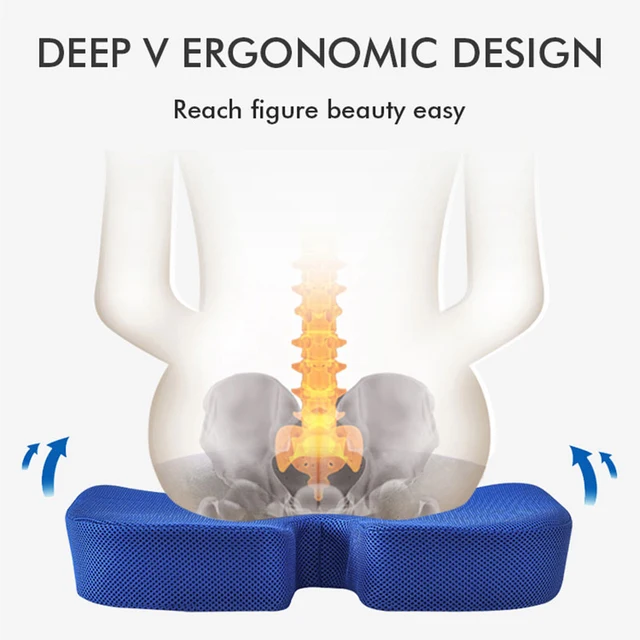 U Ülés Párna Utazási Ortopéd Memória Habmasszázs Szék Autó Iroda Masszázs Otthoni Textil - Image 3