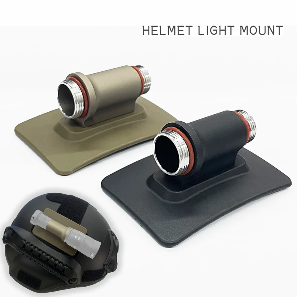 Tactical Helmet Lamp Mount SS MAX Aluminum for M300 Series Scout Light Body Assembly for M300V M323V M600V M622V IR Flashlight