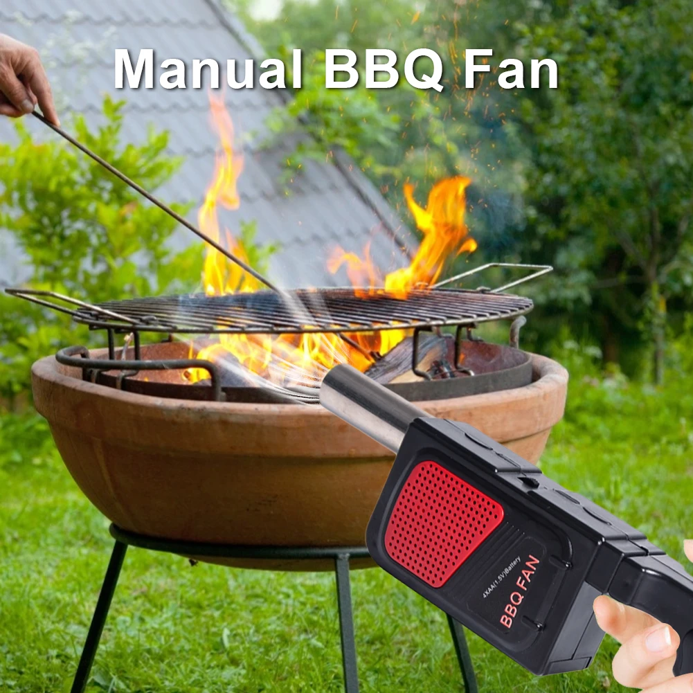 Description Picture 6 of itemPortable Cooking Fan for Outdoor BBQ Picnic - Handheld Electricity Air Blower, Cooking Stove Tool