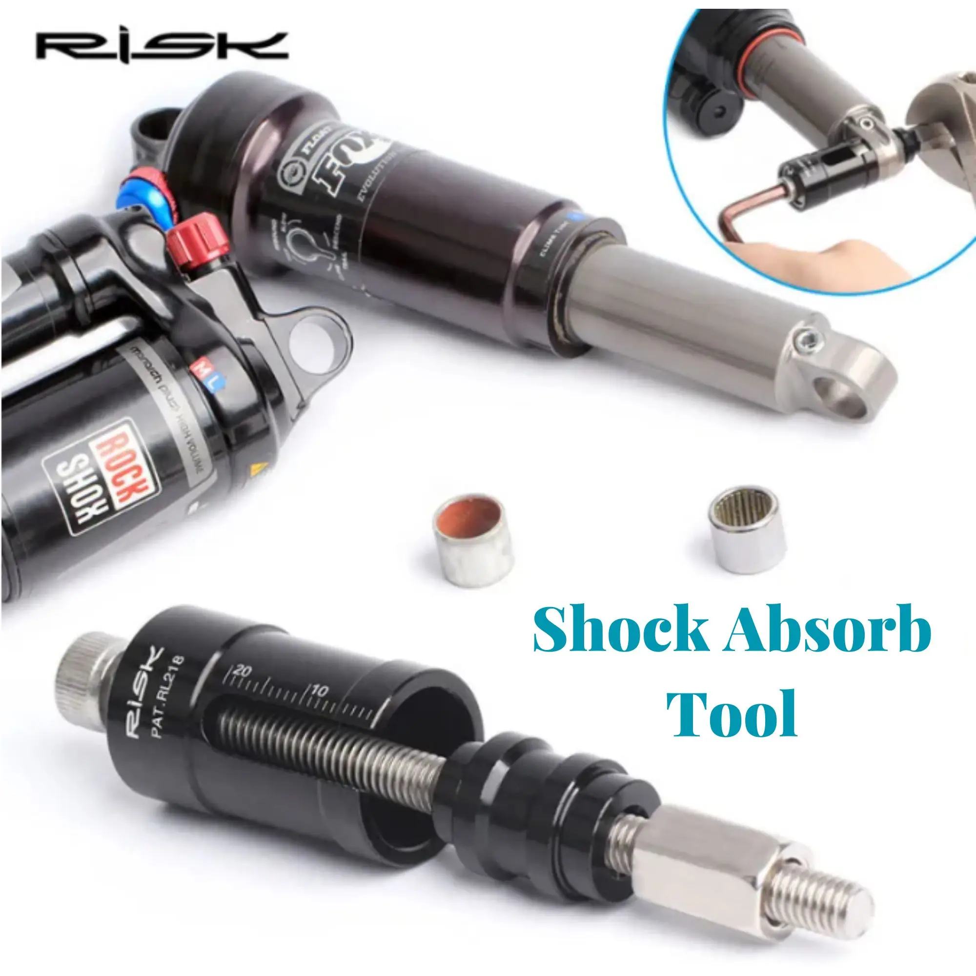 RISK Bicycle Rear Shocks Repair Tools MTB Mountain Bike Shock Absorber