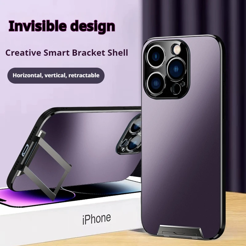 

New Phone Case invisible Phone Holder Portable Lazy Person Holder Suitable For iPhone 14 ProMax 14 Plus 14 Pro 14 Series