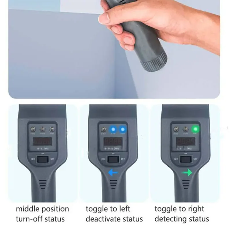 2 in 1 EAS Detector Deactivator 8.2mhz/58khz AM Hard Tag Detecting RF Soft Label Deactivating Handheld for Supermarket Retail