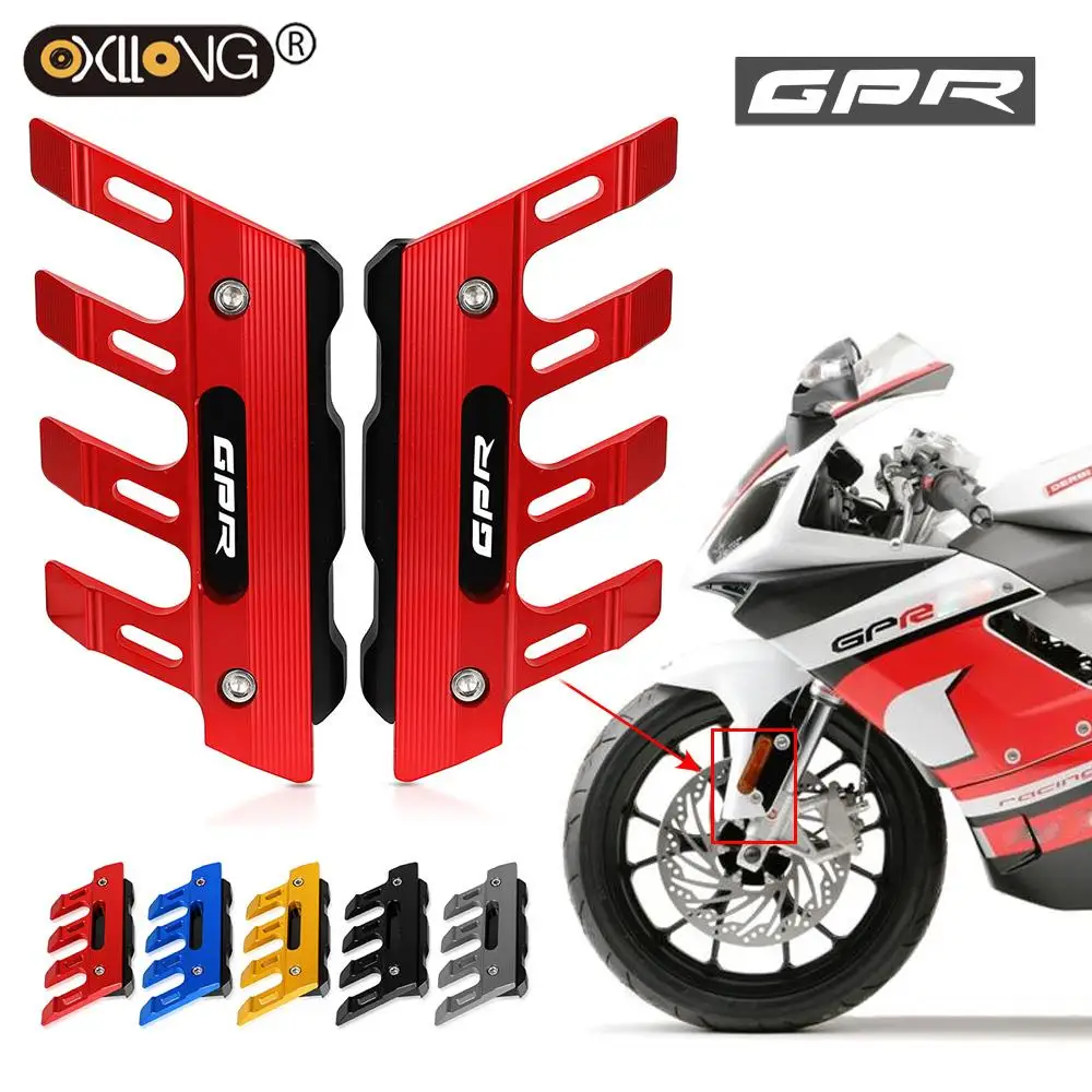 

For Aprilia GPR150 APR150 GPR APR 150 Motorcycle Accessories Mudguard Side Protection Block Front Fender Side Anti-Fall Slider