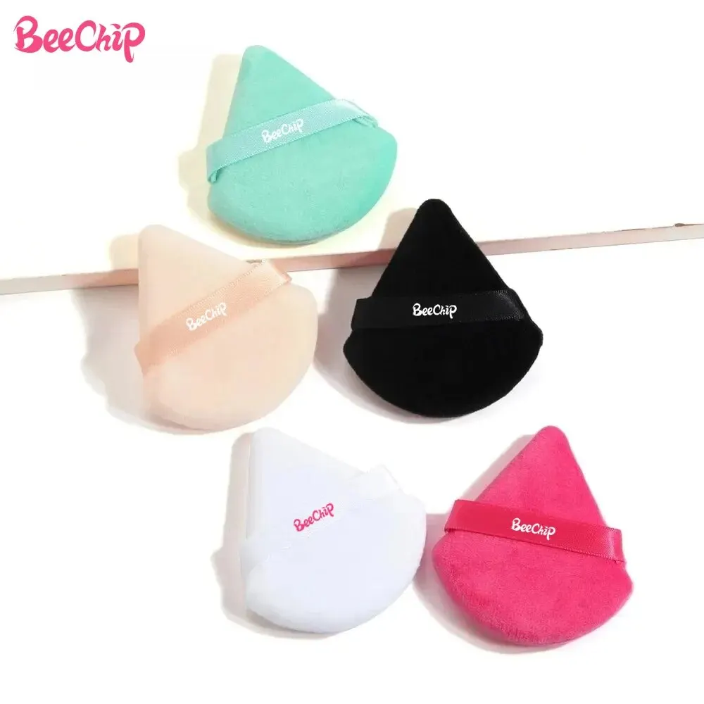 Powder Puff 5 Pcs Soft Triangle Makeup Tool Loose Powder Body Makeup Sponges Blender