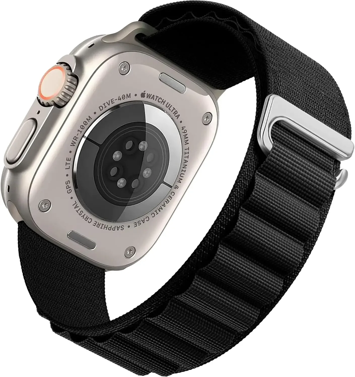 Premium Alpine Loop Nylon Strap for Apple Watch - Durable and Stylish Bracelet Belt