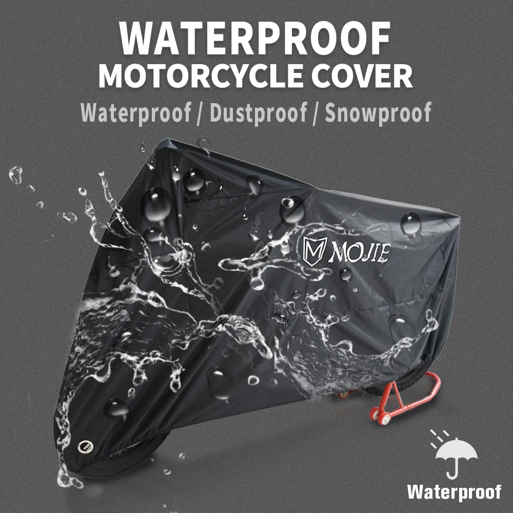 Motorcycle Cover For Funda Moto All Season Waterproof Dustproof UV Protective Outdoor Indoor Motocross Rain Cover For Yamaha