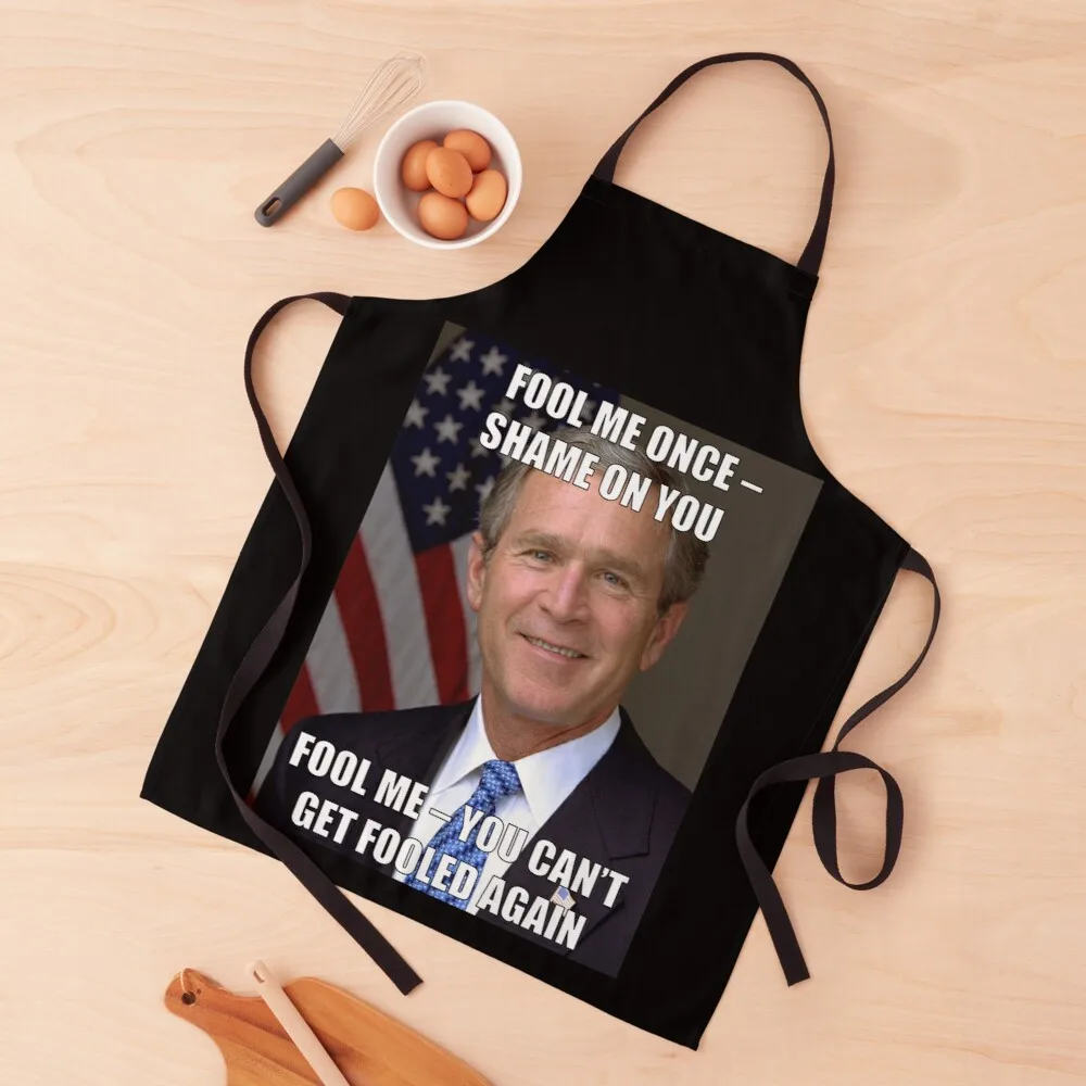 

The fooler or the fooled Apron long sleeve apron Kitchen apron