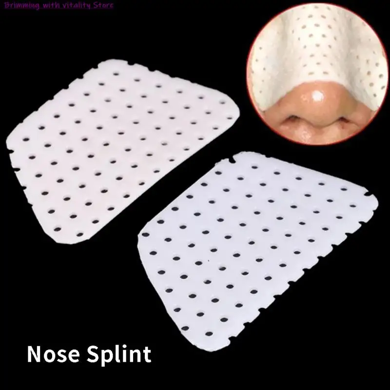Szyna plastyczna nosa unieruchamia termoplastyczny trapez z pęknięciem nosa