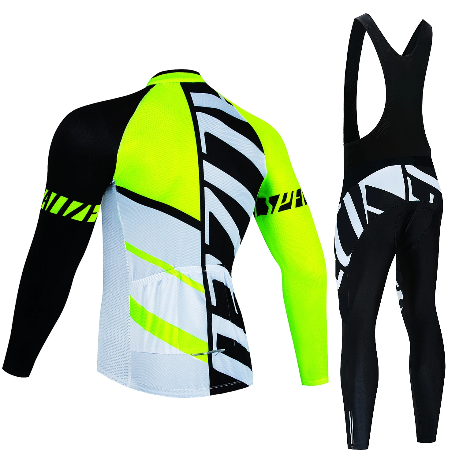 Spring Autumn Long Sleeve Cycling Jersey Set Breathable Bike Clothing Uniform MTB Bicycle Clothing Suits Maillot Ropa Ciclismo 2
