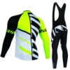 Spring Autumn Long Sleeve Cycling Jersey Set Breathable Bike Clothing Uniform MTB Bicycle Clothing Suits Maillot Ropa Ciclismo 2