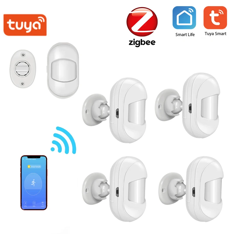 1 5 pces tuya zigbee 3.0 pir