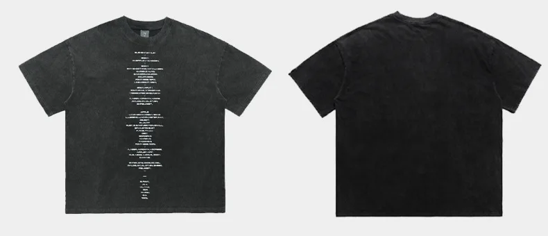Men's Washed Short Sleeve T-Shirt 2