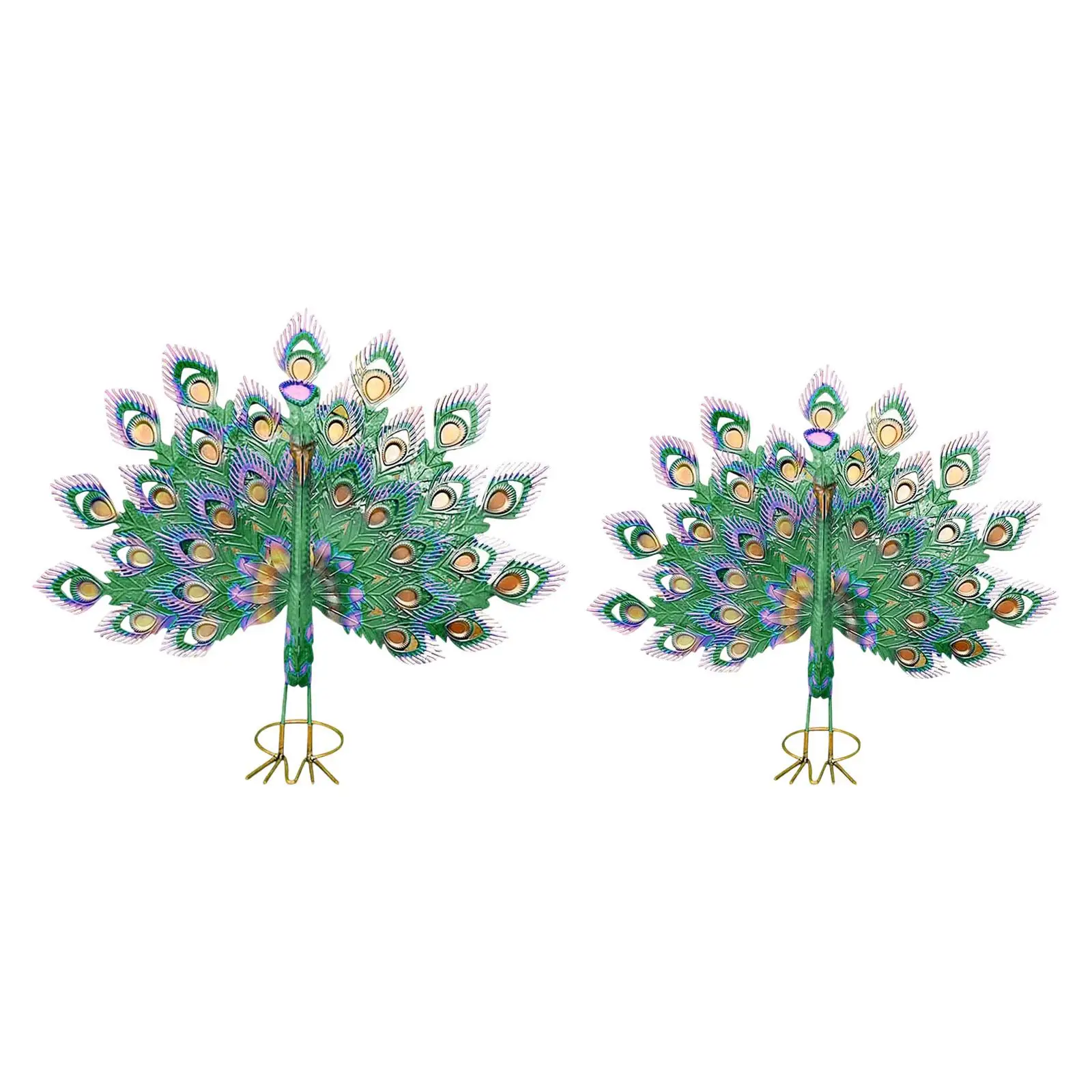 

Peacock Ornament Statue Landscape Collectible Handcraft Garden Sculptures