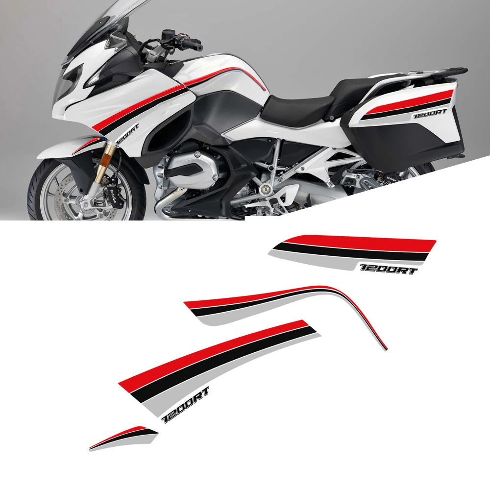 R 1200 RT For BMW R1200RT R1200 Tail Panniers Luggage Cases Trunk Knee Tank Pad Tank Pads Protection Fairing Fender Stickers