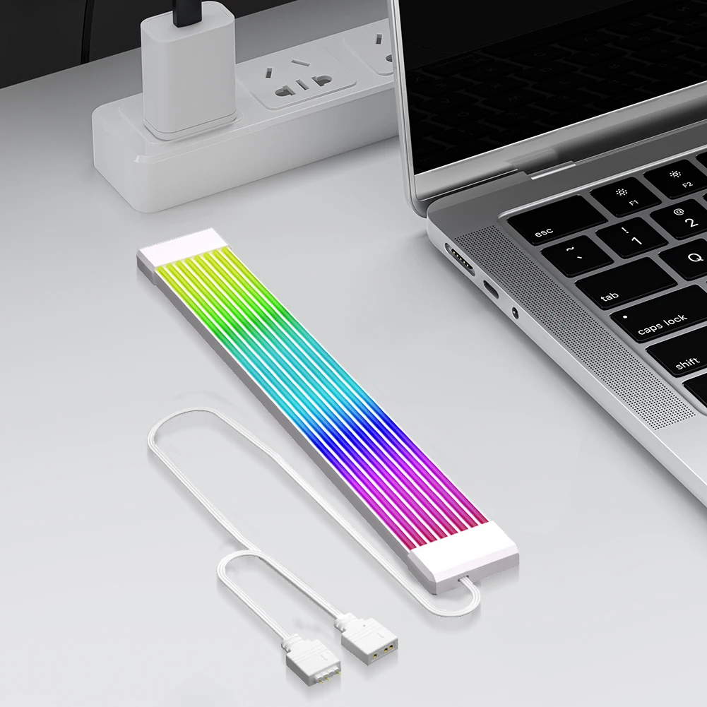 5V 3Pin RGB LED Light Strip Bar 8Pin 24Pin PSU RGB Cable Extensions ARGB Motherboard Cable for Computer Power Supply