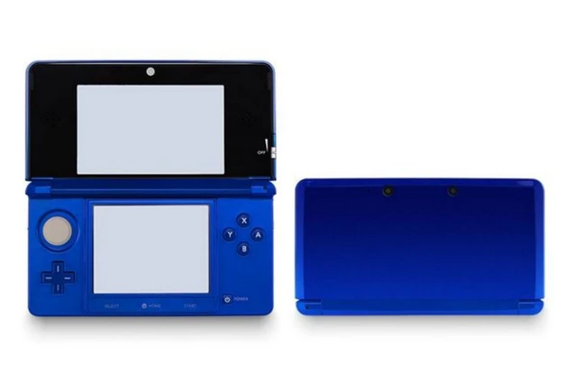 Nintendo DSi Console W/ New Super Mario TWL-001 Teal Blue Tested No Charger  