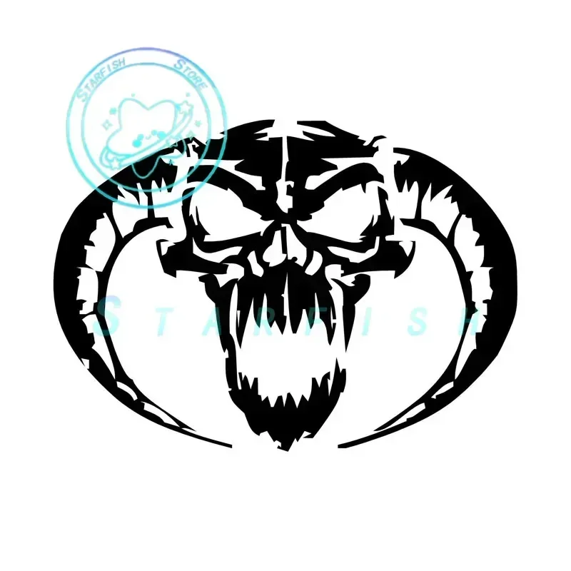 

Devil Skull Fashion Car Motorcycle Accessories Body Bumper Decorative Art Stickers PVC Material Waterproof and Sunscreen