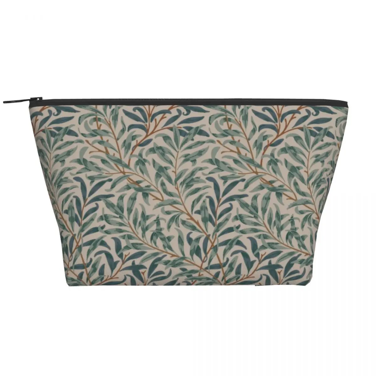 

Винтажная дорожная косметичка Вильям Морриса из ивовой плитки, цветочный текстиль, органайзер для туалетных принадлежностей, женский косметический набор для хранения