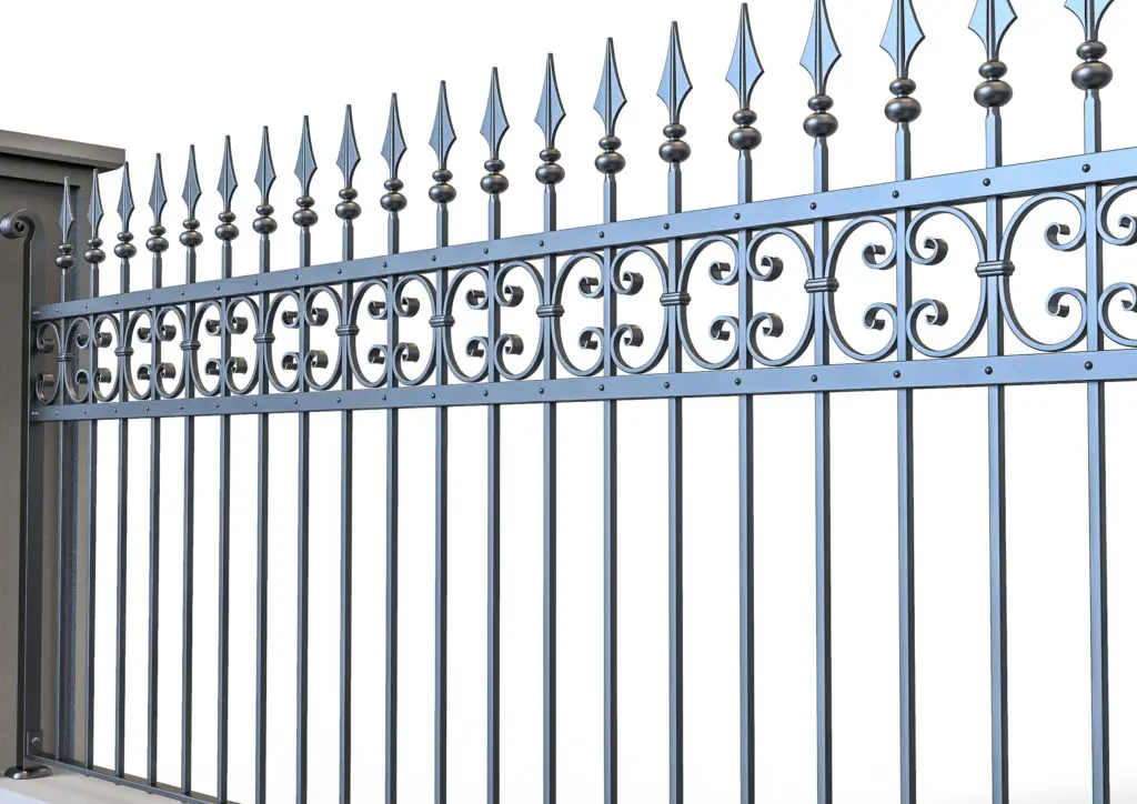 Best Welcome Fashion Garden Iron Gate Flower Design Iron Gate Design Wrought Iron Gate 3