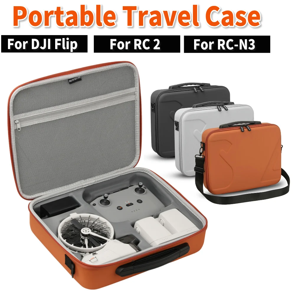 Storage Bag for DJI Flip Portable Carrying Case RC 2/N3 Remote Control Case Waterproof Handbag DJI Flip Accessories