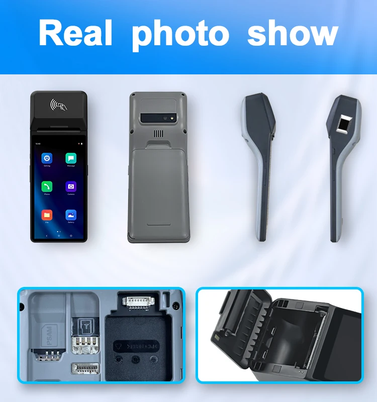 6 Pollici Touch Pos Machine Price Palmare Mobile Android 11 Pos Terminal Z300P