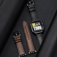 Bracelet en cuir + étui compatible avec Apple Watch Ultra 3 49 mm pour iWatch séries 11 10 42 mm 46 mm 9 8 7 41/45 mm 6 5 4 SE3 40/44 mm 2