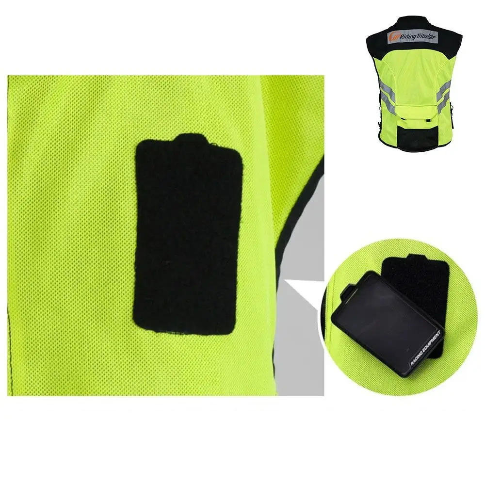 High Visibility Warning Safety Coat Lightweight Wear Resistant Reflective Vest Breathable Professional Motorcycle Jacket