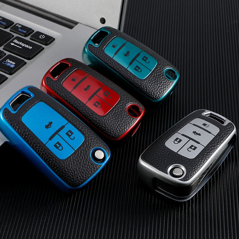 

3/4 кнопочный флип-чехол для ключа, брикет для Chevrolet Cruze Aveo Trax Malibu Opel Astra Corsa Meriva Zafira Antara J, аксессуары