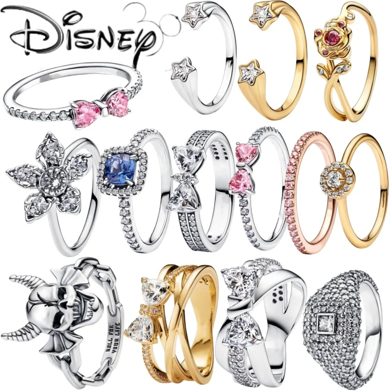 Finger Ring-Disney Star Villain Evil Love Eternal Suitable for Women's Birthday and Wedding Gifts