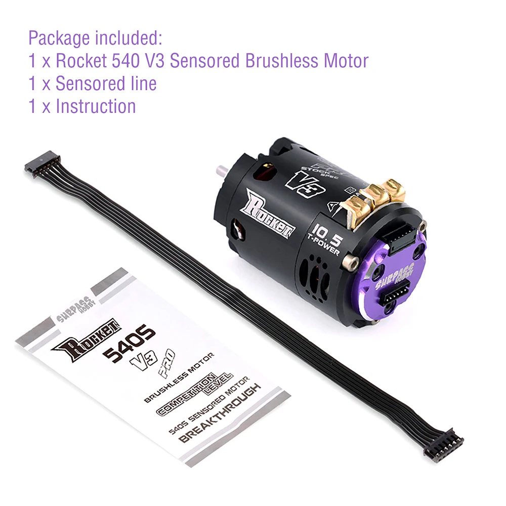 Garosa moteur sans balais RC Moteur sans balais Rocket MINI-Z 9500KV 2
