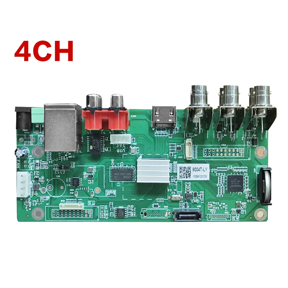 6 in 1 H.265 8ch 5MP-N AHD DVR Board AHD 5MP 4MP 1080P 720P Camera Save Big RAM HDD Xmeye CCTV