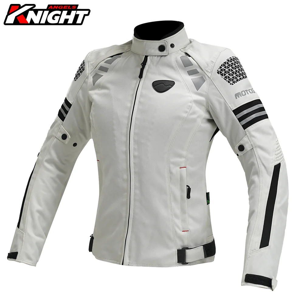 Motorcycle Jacket Women Four Seasons 