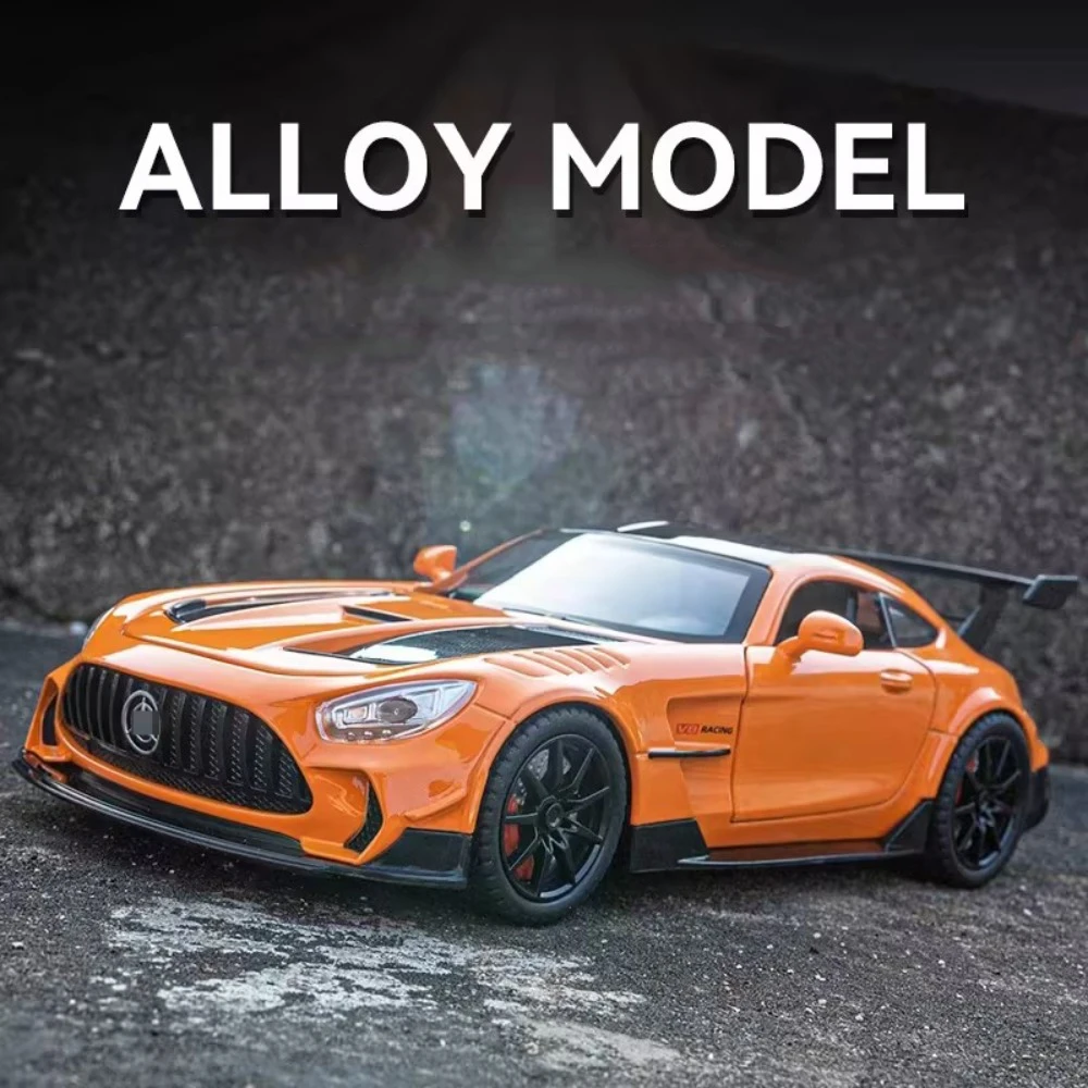 

1:22 GTR модель спортивного автомобиля из сплава, игрушки, модель из металлического литья под давлением, коллекция изысканного мастерства, украшения, подарки для мальчиков