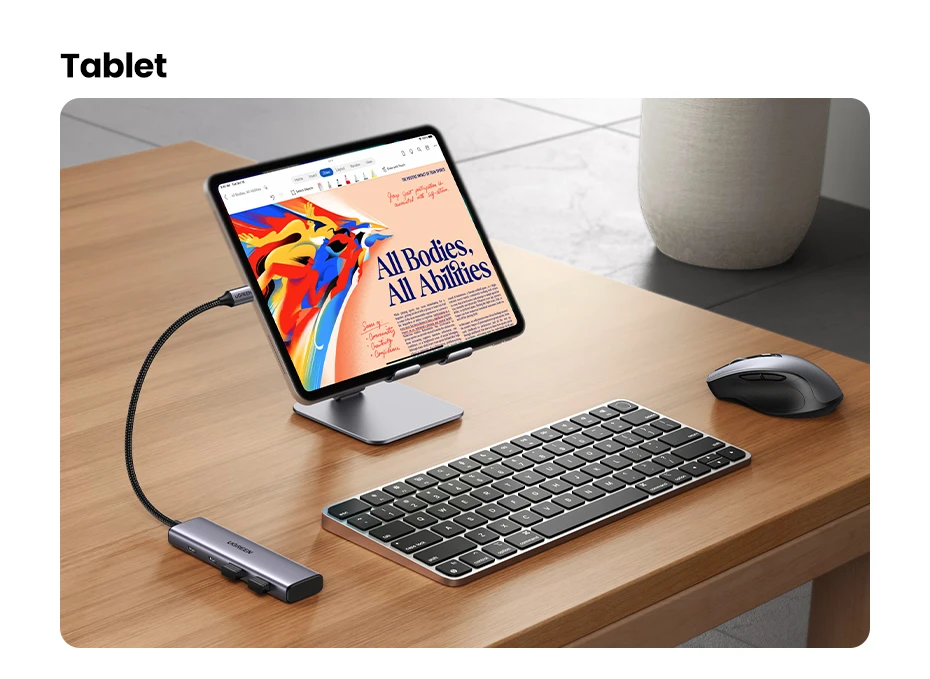 C para Hub USB com 2 USB-C
