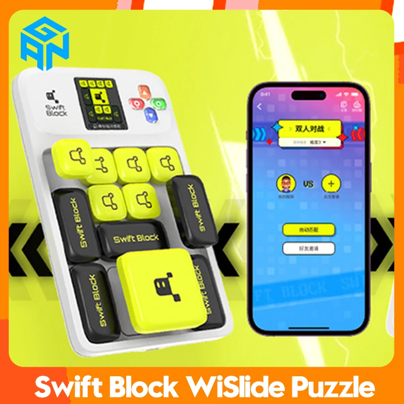 GAN Swift Block WiSlide Puzzle Games 1000+ Challenges Brain
