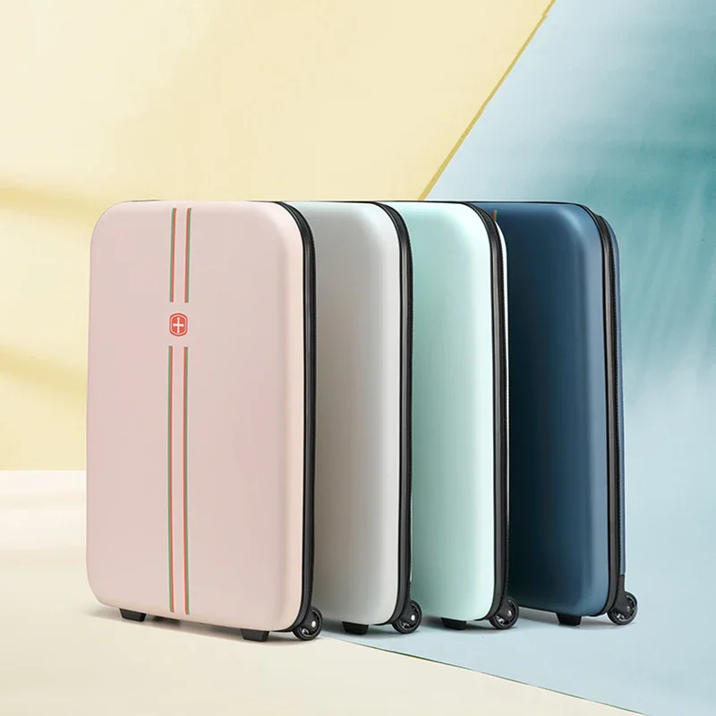 New Arrival Folding Trolley Bag 20 “24” Luggage Case for Business Travel Lightweight Foldable School Suitcase Fashion Trunk Gift 6 New Arrival Folding Trolley Bag 20 "24" Luggage Case for Business Travel Lightweight Foldable School Suitcase Fashion Trunk Gift 6