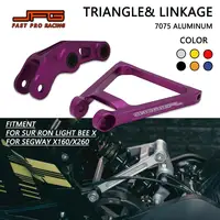 עבור סורון לייט בי X תושבת בולם תחתונה-משולש תחתון לבולם אחורי   sur ron segway x160 x260