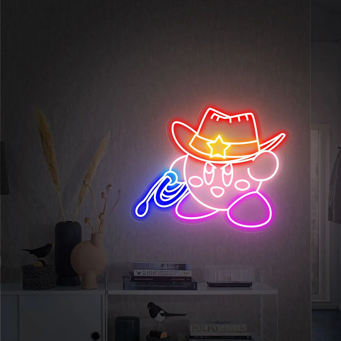 

Cowboy Anime Neon Sign Cute Cowboy Anime Wall Decor Japanese Neon Sign Wall Art Bedroom Gaming Room Decor Birthday Gift for Him