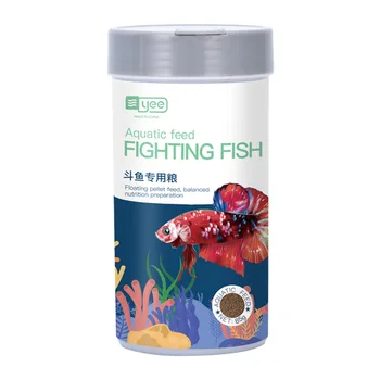 Betta Fighting Fish Food High Protein Floating Type Aquarium Tropical Feed 0.8mm Granules