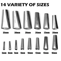 14pcs Stainless Steel Caulk Nozzle Applicator Caulking Finisher Glue Silicone Sealant Finishing Tool Construction Tools 1