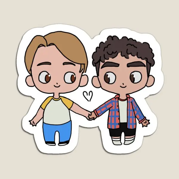Heartstopper Nick Charlie Season 2 Magnet Decor Bambini Home Toy Adesivi Magnetici Per Bambini Supporto Divertente Colorato Per Bambini
