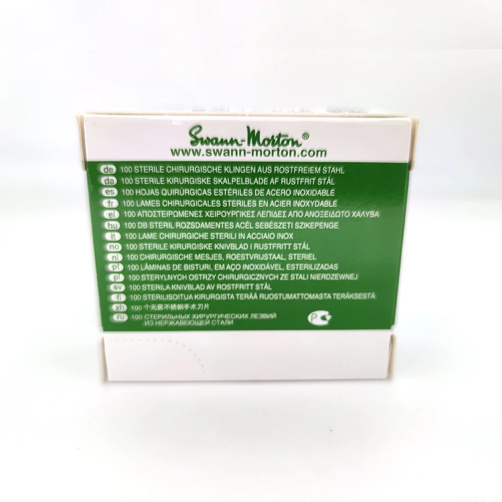 10Pcs Stainless Steel Blades  NO.10R Sterilization  Independent Packaging Produced in the UK 4