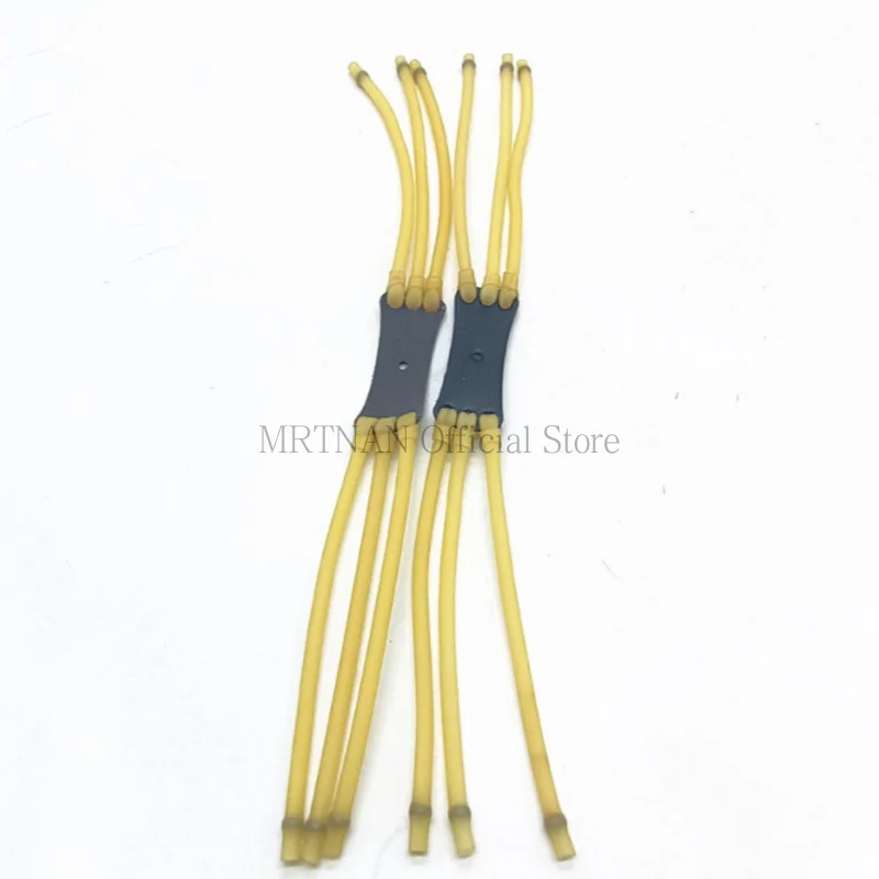 High-quality Shoot Elastic Card Ball Rubber Band Hunting Slingshot Accessories Outdoor Game Pull Belt Fast Rebound Great Power 6