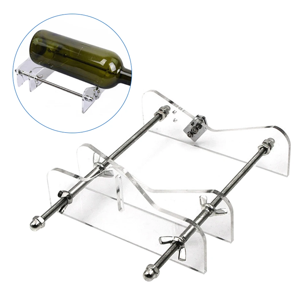 DIY Glass Bottle Cutter Adjustable Sizes Metal Glassbottle Cut Machine for Crafting Wine Bottles Decorations Cutting Tool | Инструменты
